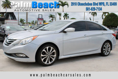 2014 Hyundai Sonata for sale at Palm Beach Automotive Sales in West Palm Beach FL