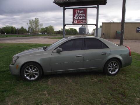 2005 Cadillac CTS for sale at Don's Auto Sales in Silver Creek NE