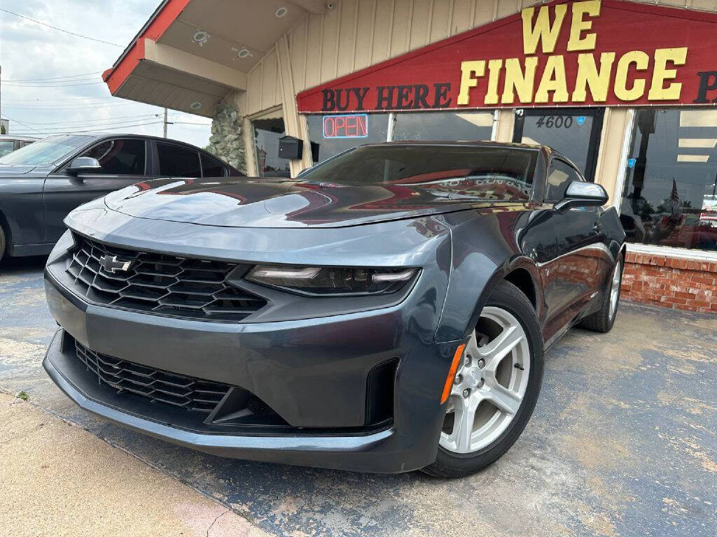 2019 Chevrolet Camaro for sale at Caspian Auto Sales in Oklahoma City, OK