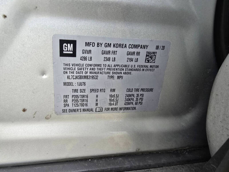 2021 Chevrolet Trax LS