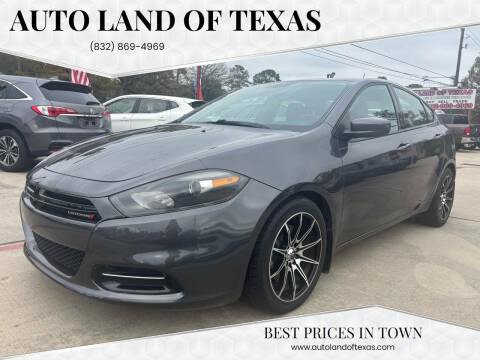 2014 Dodge Dart for sale at Auto Land Of Texas in Cypress TX