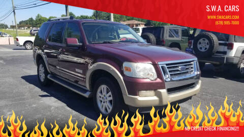 2007 Ford Explorer for sale at S.W.A. Cars in Grayson GA