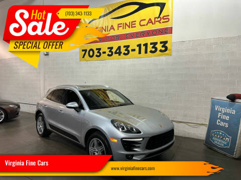 2015 Porsche Macan for sale at Virginia Fine Cars in Chantilly VA