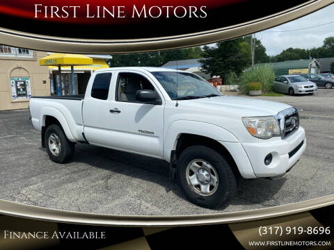 2009 Toyota Tacoma for sale at First Line Motors in Brownsburg IN