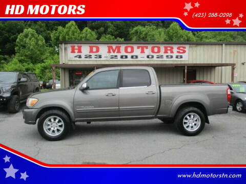 2006 Toyota Tundra for sale at HD MOTORS in Kingsport TN