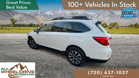 2016 Subaru Outback 2.5i Limited