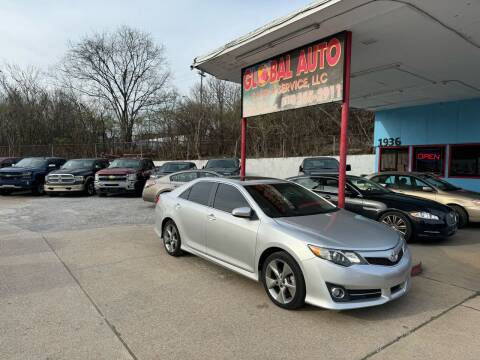 2012 Toyota Camry for sale at Global Auto Sales and Service in Nashville TN
