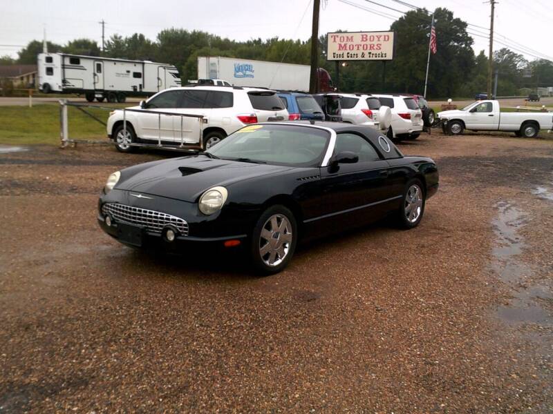 2002 Ford Thunderbird for sale at Tom Boyd Motors in Texarkana TX