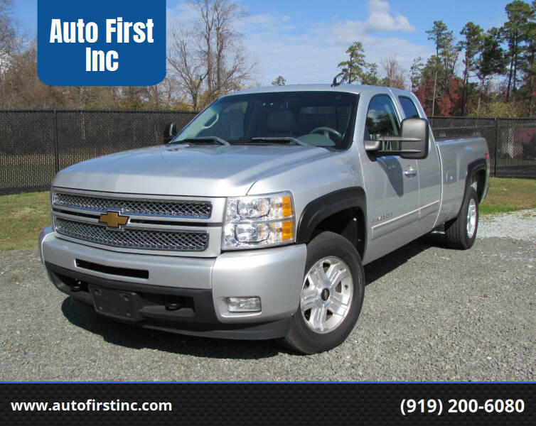 2012 Chevrolet Silverado 1500 for sale at Auto First Inc in Durham NC