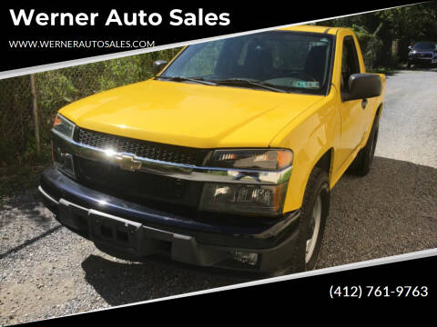 2012 Chevrolet Colorado for sale at Werner Auto Sales in Pittsburgh PA