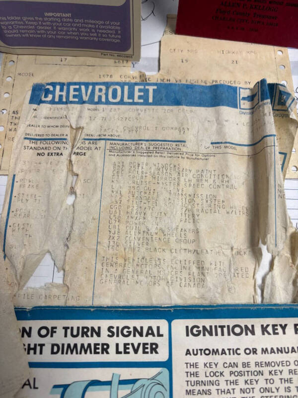 1978 Chevrolet Corvette