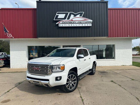 2017 GMC Canyon for sale at Davison Motorsports in Holly MI