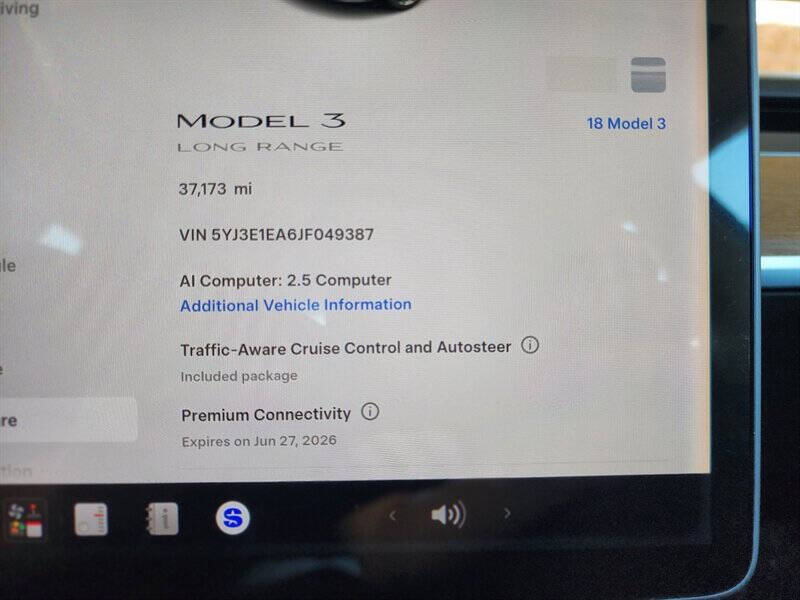 2018 Tesla Model 3 Long Range