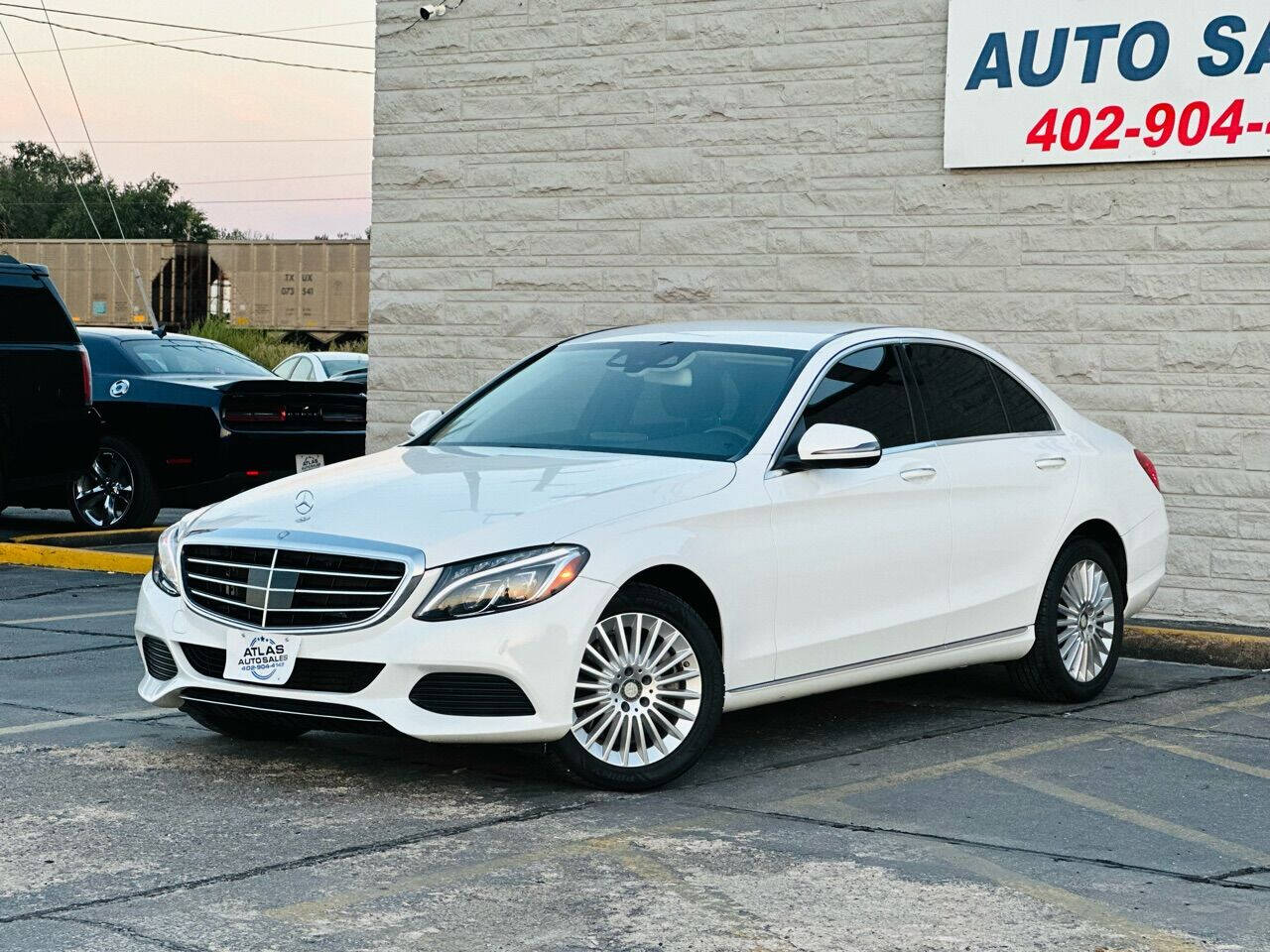 2016 Mercedes-Benz C-Class for sale at Atlas Auto Sales LLC in Lincoln, NE