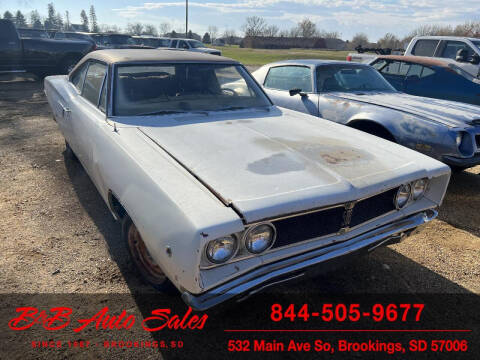 1968 Dodge Coronet for sale at B & B Auto Sales in Brookings SD