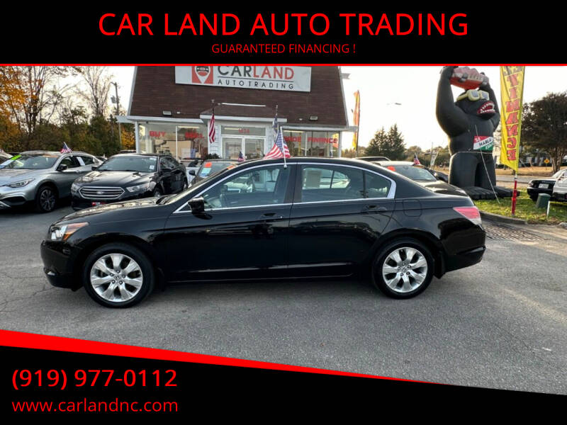 2010 Honda Accord for sale at CAR LAND  AUTO TRADING in Raleigh NC