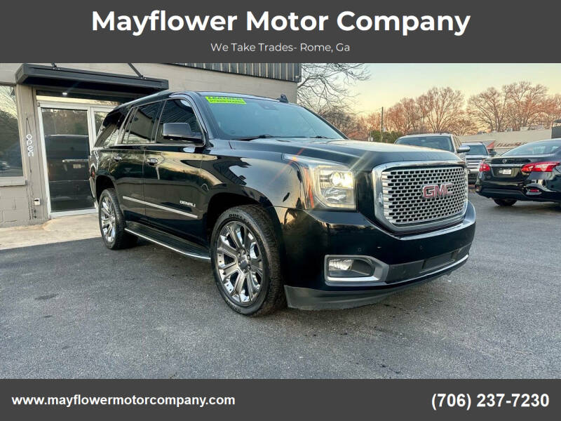 2015 GMC Yukon for sale at Mayflower Motor Company in Rome GA