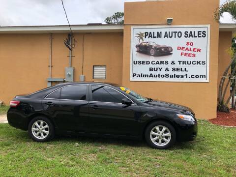 2011 Toyota Camry for sale at Palm Auto Sales in West Melbourne FL