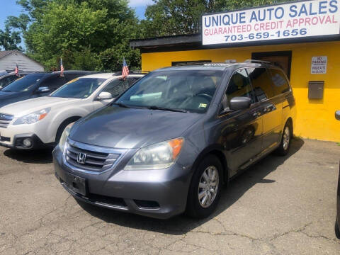 2010 Honda Odyssey for sale at Unique Auto Sales in Marshall VA