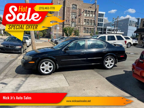 2001 Nissan Maxima for sale at Nick Jr's Auto Sales in Philadelphia PA