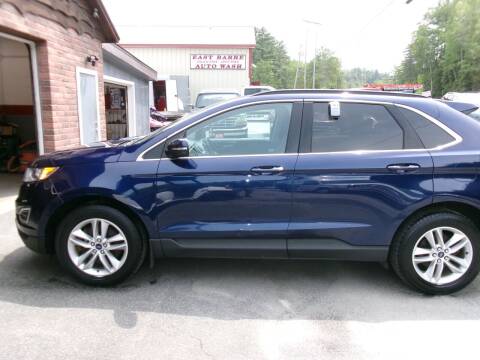 2016 Ford Edge for sale at East Barre Auto Sales, LLC in East Barre VT