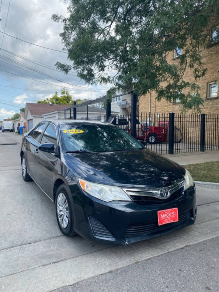 2012 Toyota Camry for sale at Macks Motor Sales in Chicago, IL