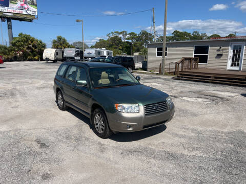 2006 Subaru Forester for sale at Friendly Finance Auto Sales in Port Richey FL