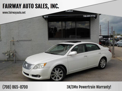 2008 Toyota Avalon for sale at FAIRWAY AUTO SALES, INC. in Melrose Park IL