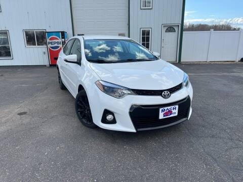 2016 Toyota Corolla for sale at MACH MOTORS in Pease MN
