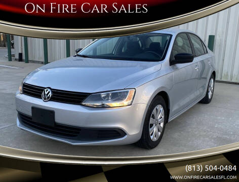 2014 Volkswagen Jetta for sale at On Fire Car Sales in Tampa FL
