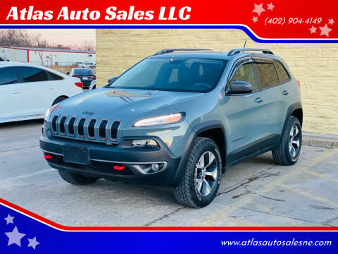 2014 Jeep Cherokee for sale at Atlas Auto Sales LLC in Lincoln NE