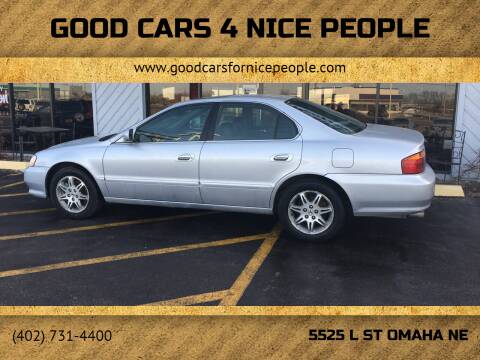 2001 Acura TL for sale at Good Cars 4 Nice People in Omaha NE
