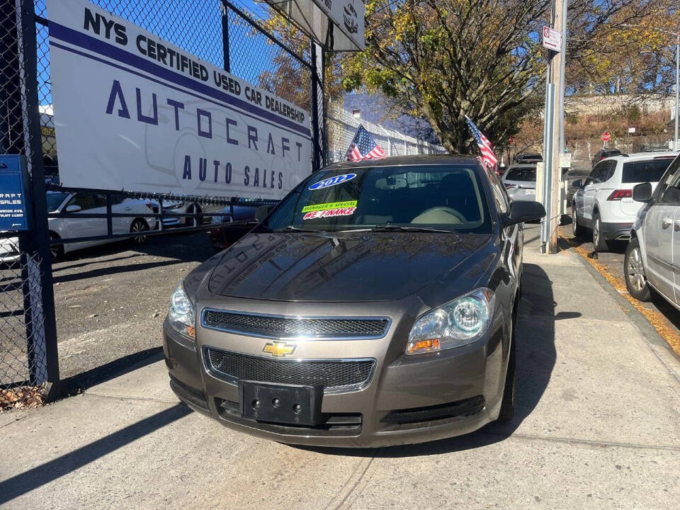 2012 Chevrolet Malibu for sale at Autocraft Auto Sales Inc in Brooklyn, NY