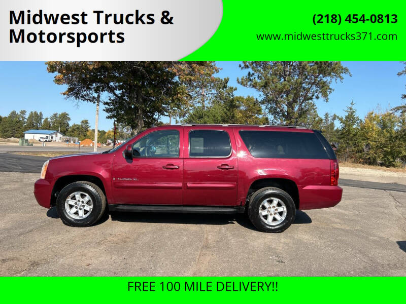 2007 GMC Yukon XL for sale at Midwest Trucks & Motorsports in Merrifield MN