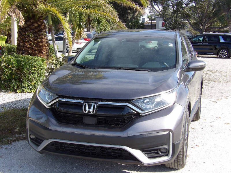 Used 2021 Honda CR-V EX with VIN 5J6RW1H57MA001183 for sale in Fort Myers, FL