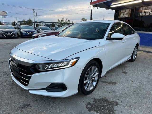 2021 Honda Accord for sale at Auto One Motors in Garland, TX