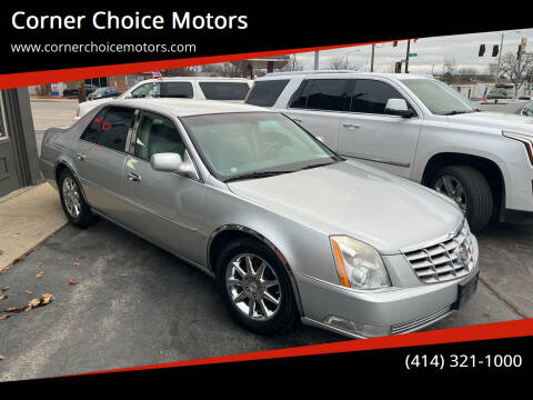 2010 Cadillac DTS Pro for sale at Corner Choice Motors in West Allis WI