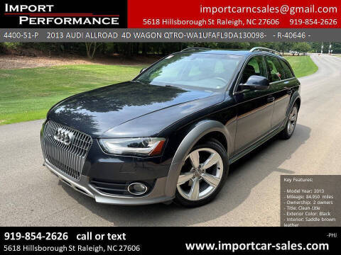 2013 Audi Allroad for sale at Import Performance Sales in Raleigh NC