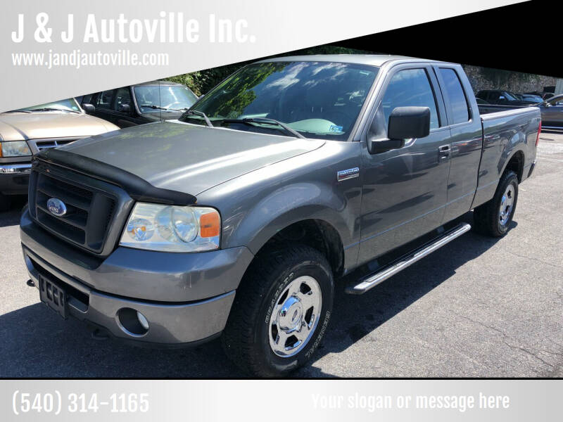 2006 Ford F-150 for sale at J & J Autoville Inc. in Roanoke VA