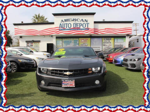2013 Chevrolet Camaro for sale at MERCED AUTO WORLD in Merced CA