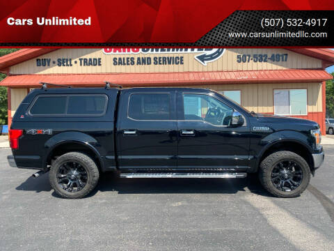 2018 Ford F-150 for sale at Cars Unlimited in Marshall MN