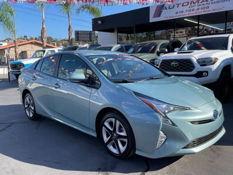 2016 Toyota Prius for sale at Automaxx Of San Diego in Spring Valley CA
