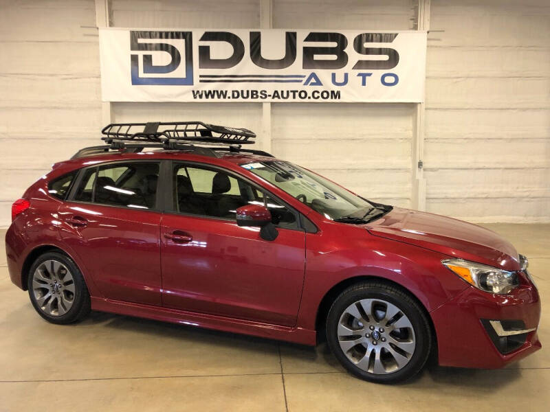 2016 Subaru Impreza for sale at DUBS AUTO LLC in Clearfield UT