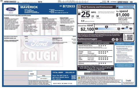 2025 Ford Maverick XL