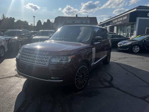 2015 Land Rover Range Rover for sale at CLASSIC MOTOR CARS in West Allis WI