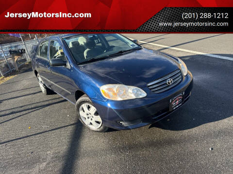 2004 Toyota Corolla for sale at JerseyMotorsInc.com in Lake Hopatcong NJ