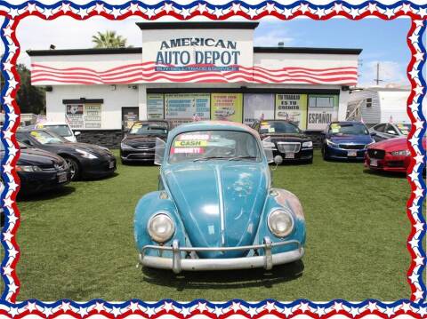 1966 Volkswagen Beetle for sale at American Auto Depot in Modesto CA