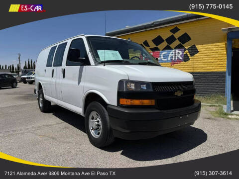 2021 Chevrolet Express for sale at Escar Auto - 9809 Montana Ave Lot in El Paso TX