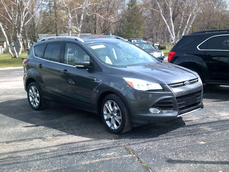 2015 Ford Escape for sale at LAKESIDE MOTORS LLC in Houghton Lake MI