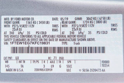 2019 Ford F-150 Limited